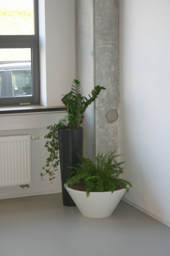 Sada kónických designových květináčů