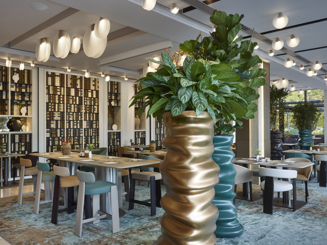 Luxusní květináče (neo)BAROQUE v interiéru