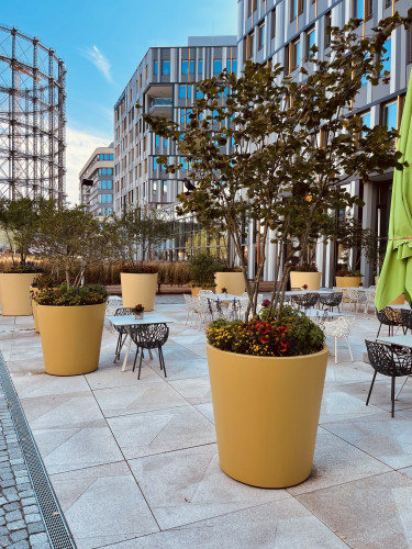 Barevné květináče